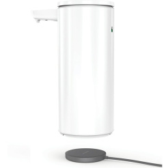 Simplehuman 414ml + Schwammhalter- weißer Stahl