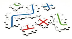 Holzpuzzle für Ozobot - Special Moves Set