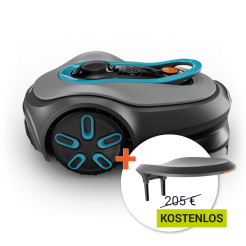  Gardena Smart SILENO Max 800 m² + Gardena Garage für Mähroboter SILENO pro / max / free 