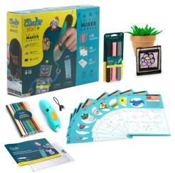  3Doodler Start+ a 147 Stäbe + 12 Schablonen + 9 Karten 
