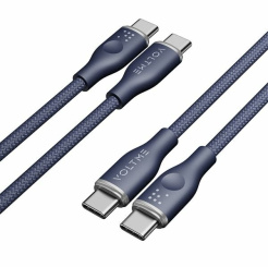  Voltme Powerlink Rugg Series CTC 3A/60W 1,0m (blau) - Ladekabel 