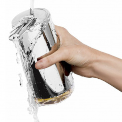 Simplehuman 295 ml - silber - Edelstahl poliert