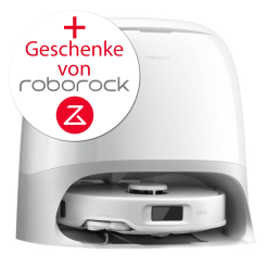  Roborock Qrevo Curv 5A1 - weiß + Geschenke von Roborock 
