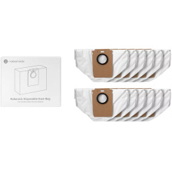  Staubsaugerbeutel für Roborock H60 Hub - 12 Stück 