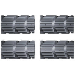 Satz PVC-Bürsten für Beatbot Aquasense - 4 Stück