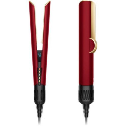 Dyson Airstrait HT01 roter Samt/Gold