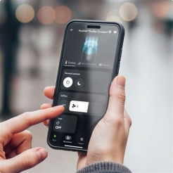 Dyson HushJet Luftreiniger Compact HJ10 weiß/silber