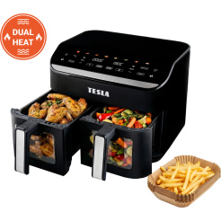 Heißluftfritteuse  TESLA AirCook DualHeat QD464 XXL 