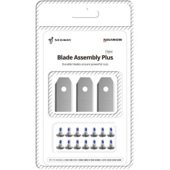 Set mit Ersatzmessern und Schrauben