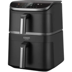 Heißluftfritteuse Cosori Turbo Tower 10,8 L, Keramik - schwarz 