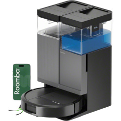  iRobot Roomba Plus 415 Combo + AutoWash-Dock – schwarz 