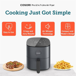 Cosori L501 PRO 4,7 l + 5 Spieße und Grillrost – schwarz
