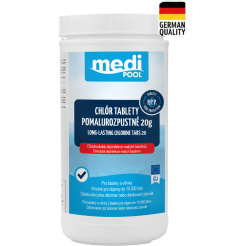 mediPOOL CHLOR Langzeit-Löstabletten 20 g 1,0 kg 