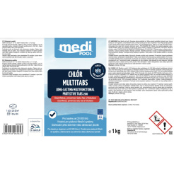 mediPOOL MULTIFUNKTIONALE Langzeit-Lösetabletten (ohne Kupfer) 200 g, 1,0 kg 5527701MP03