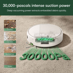 iRobot Roomba Plus 675 Combo + AutoWash-Dockingstation – weiß