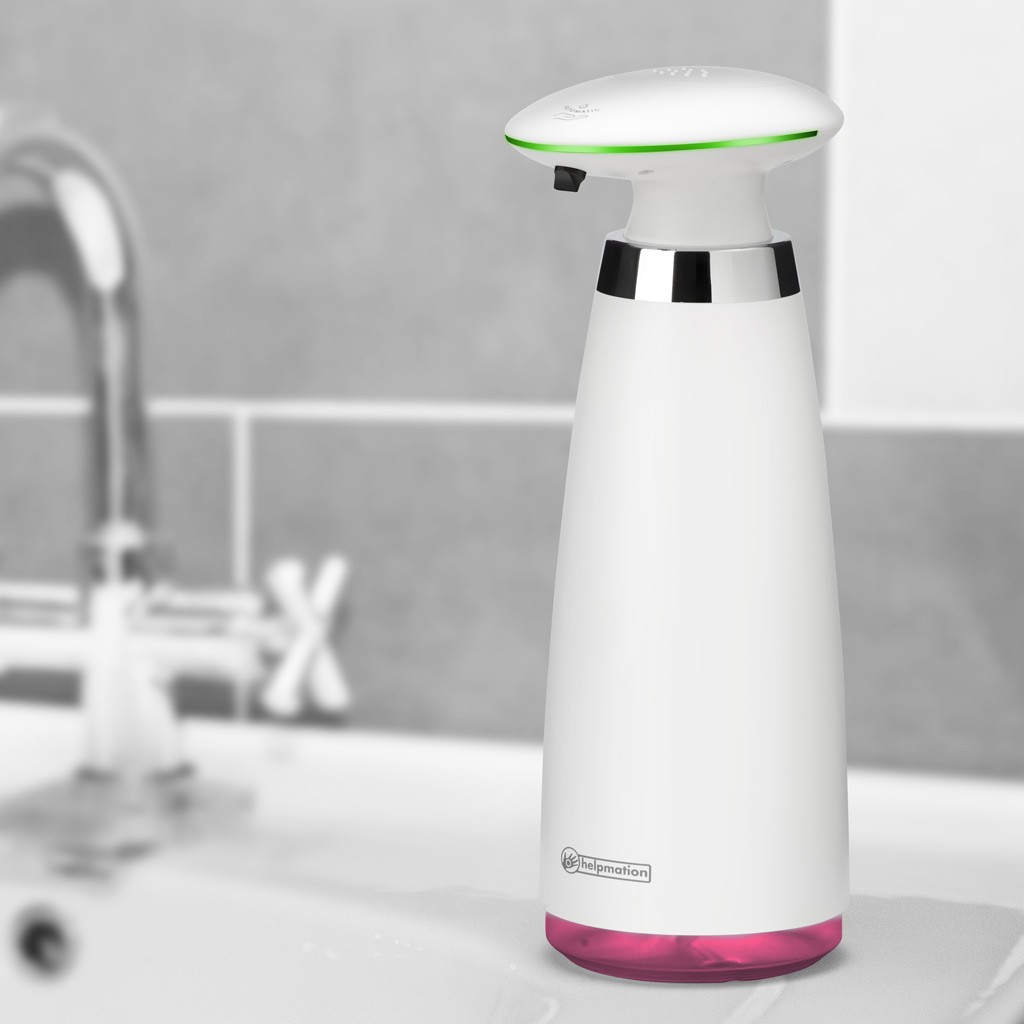 Einführung des berührungslosen Seifenspenders Helpmation V473