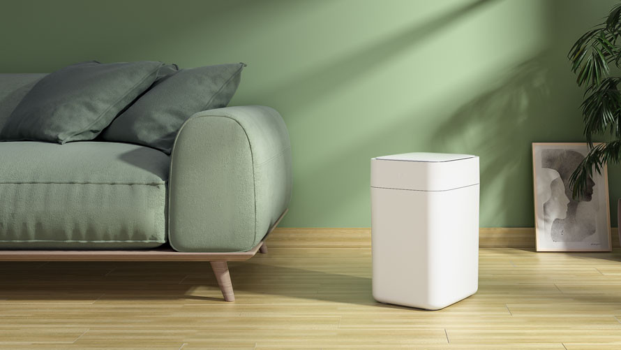 Vorstellung des kontaktlosen MülleimersTownew T1 Smart Trash Can