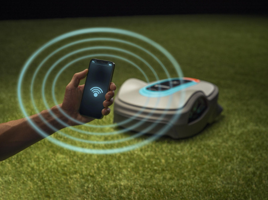 Bedienung mithilfe Smartphone