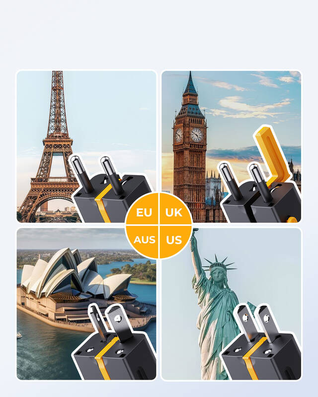Reiseadapter Voltme VITO Go EzTravel 35W