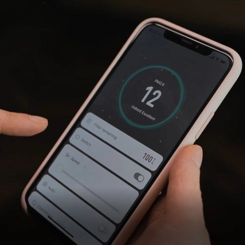 Steuern Sie Ihren Luftreiniger über die App
