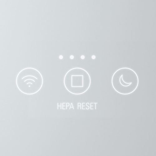 Der Luftreiniger denkt an alles