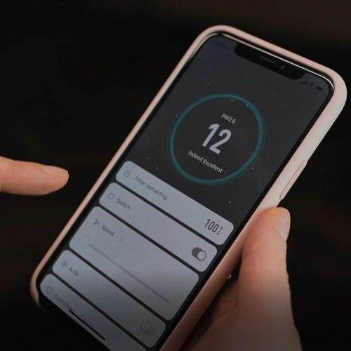 Steuern Sie Ihren Luftreiniger über die App