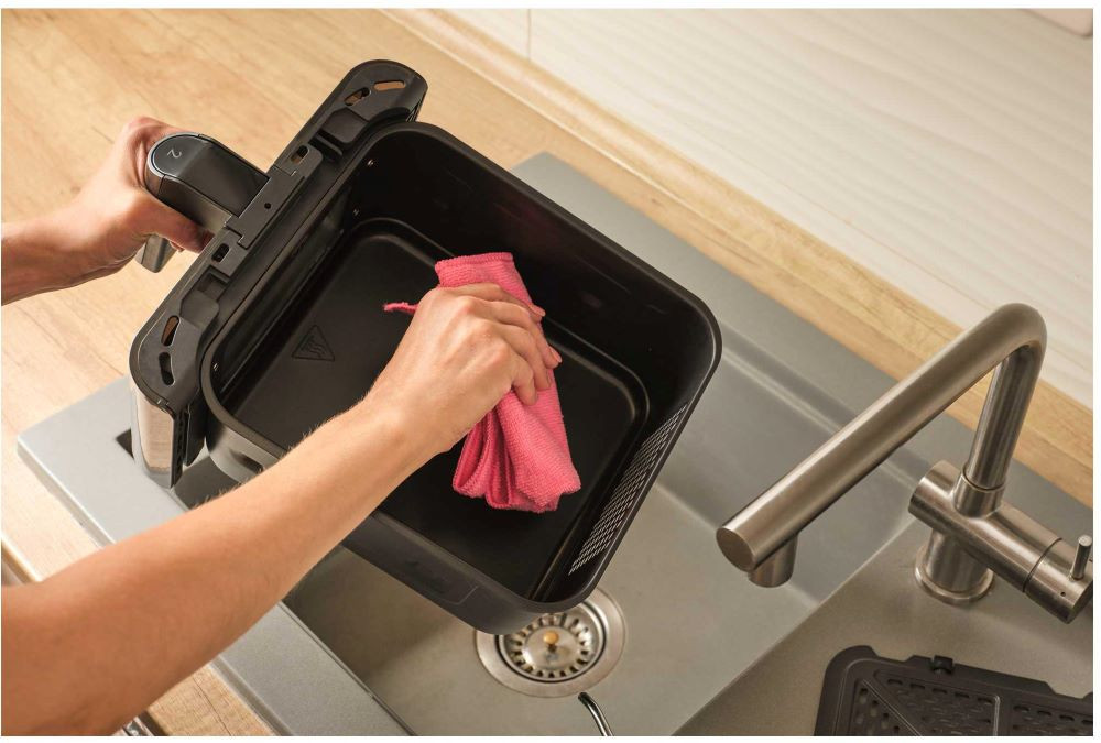 Schnelle Reinigung dank der Antihaft-Oberfläche