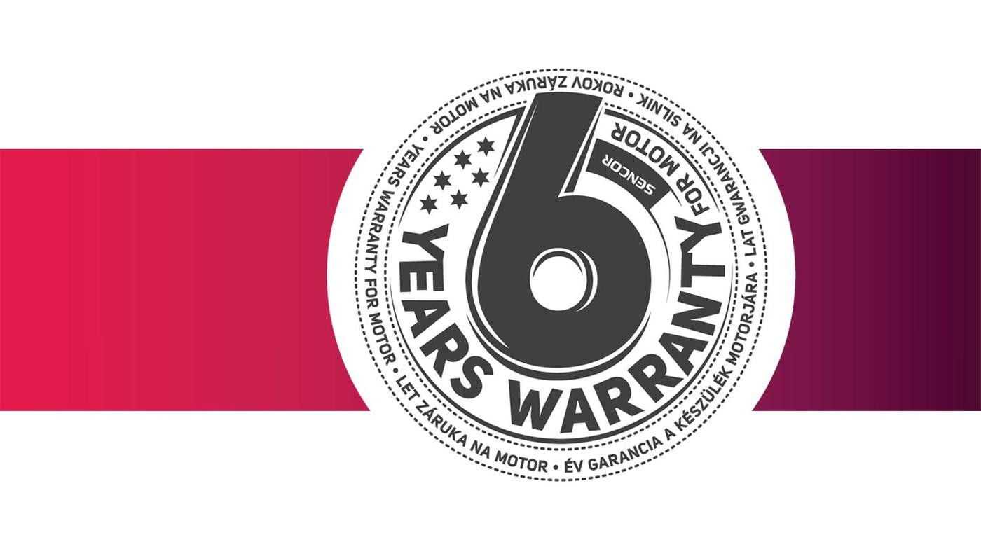 Motorgarantie 6 Jahre
