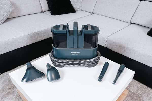 Tiefenreinigung von textilen Oberflächen