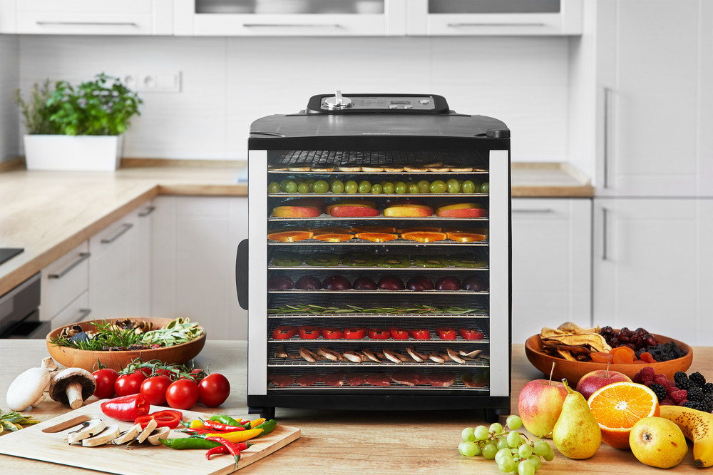 Großes Fassungsvermögen für die Heimtrocknung