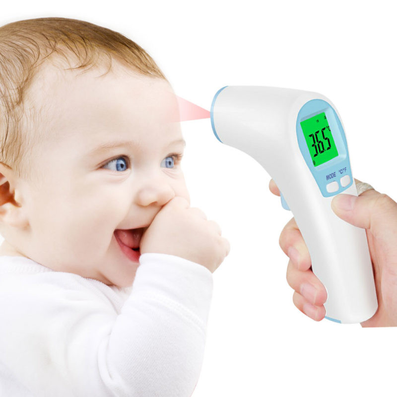 So funktioniert das berührungslose Helpmation-Thermometer