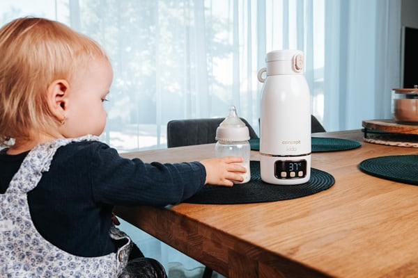 Heizt und hält die eingestellte Temperatur aufrecht