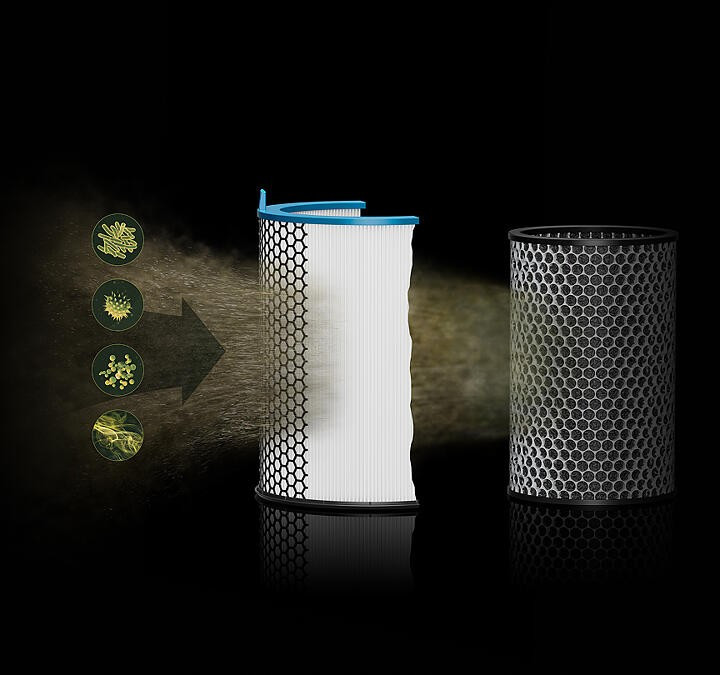 Filtration und versiegelte Konstruktion