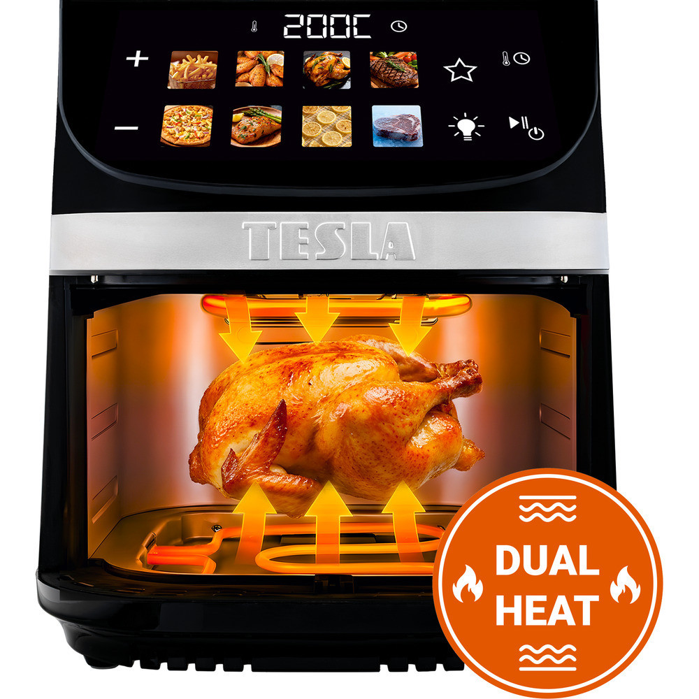 Doppelte Heizung für perfekte Bräunung