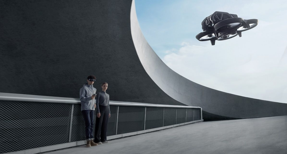 DJI Goggles 2 sind kompakt und tragbar